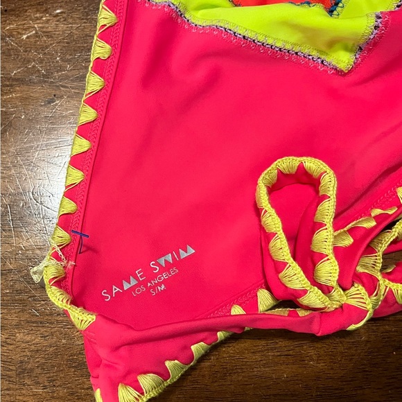 Same Swim Los Angeles Pink Bikini Top and Bottom - new with tags - Picture 9 of 10